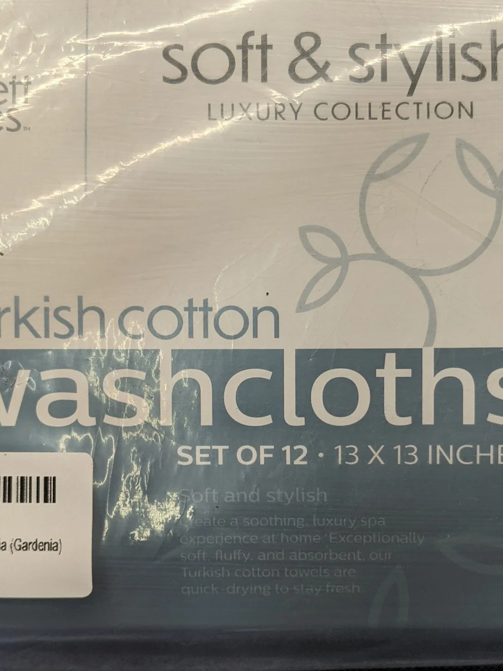 Brand New • Turkish Cotton Washcloths • Bennett & James Home
